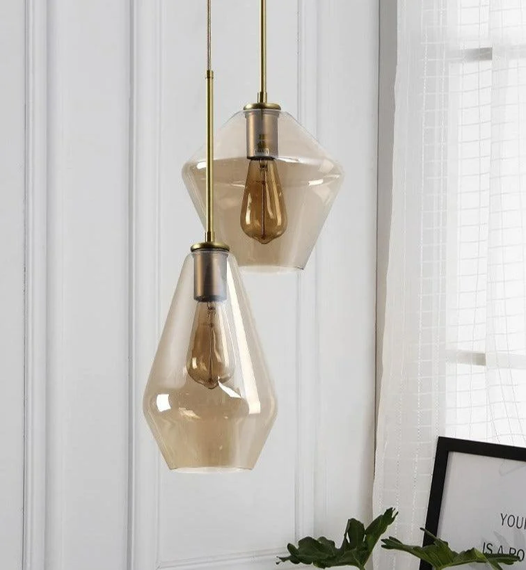 Felix - Modern Glass Pendant Lights -Bathlova