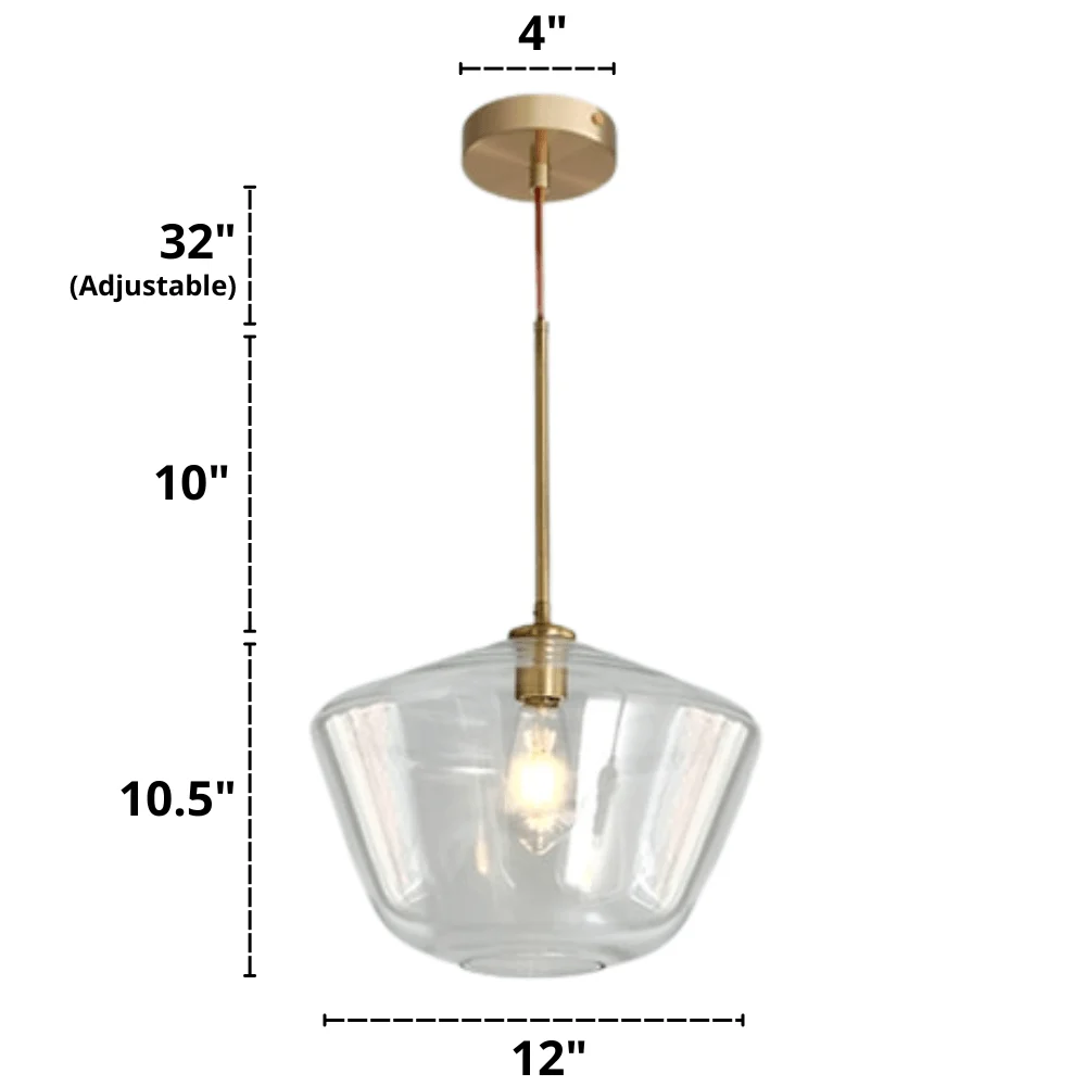 Felix - Modern Glass Pendant Lights -Bathlova