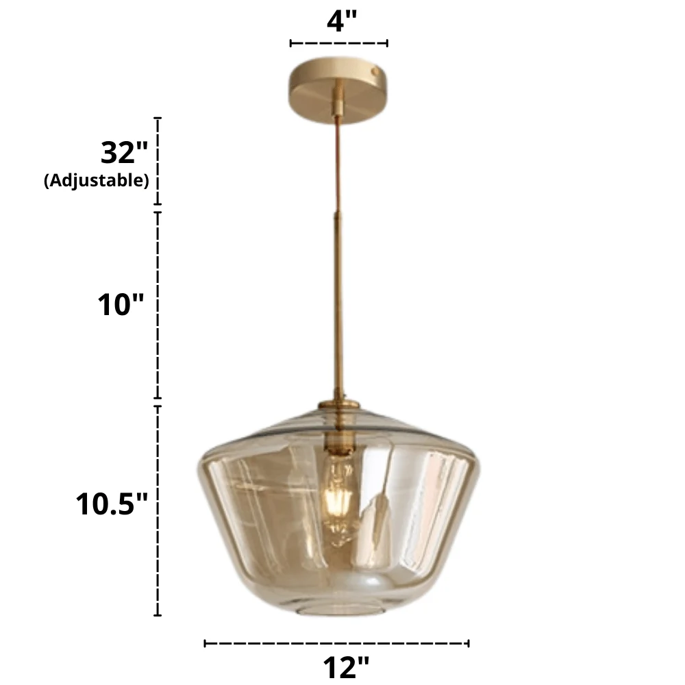 Felix - Modern Glass Pendant Lights -Bathlova