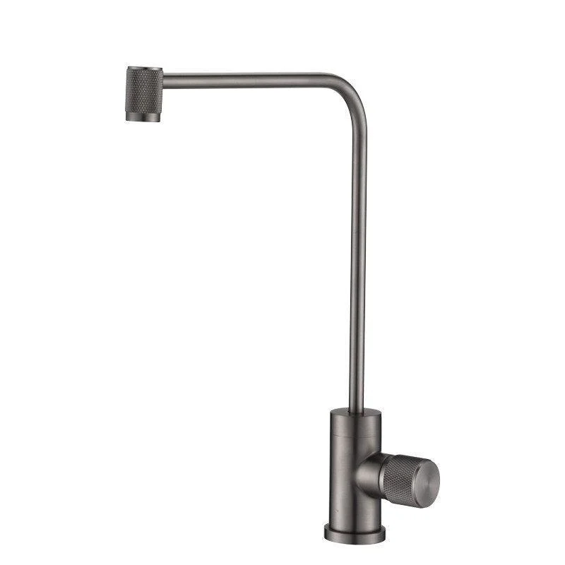 Filter Kitchen Taps Water Single Cold Handle Brass Sink Mixer Tap -Bathlova