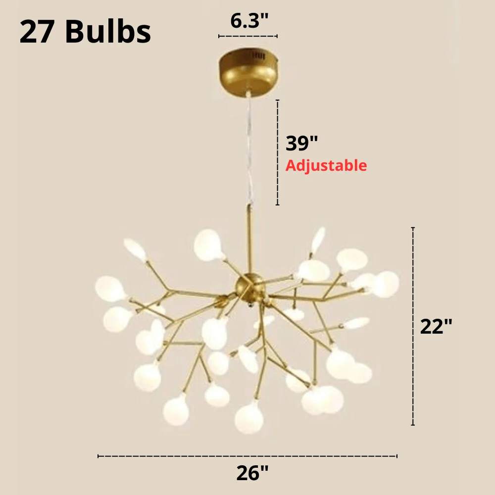 Firefly - Modern Chandelier -Bathlova