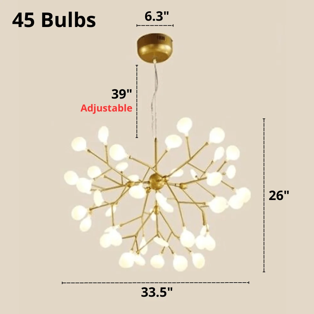 Firefly - Modern Chandelier -Bathlova