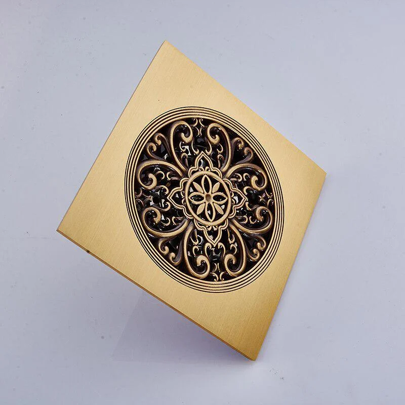Floor Drain Bathroom Drain Square Water Drain Bathroom Accessories -Bathlova