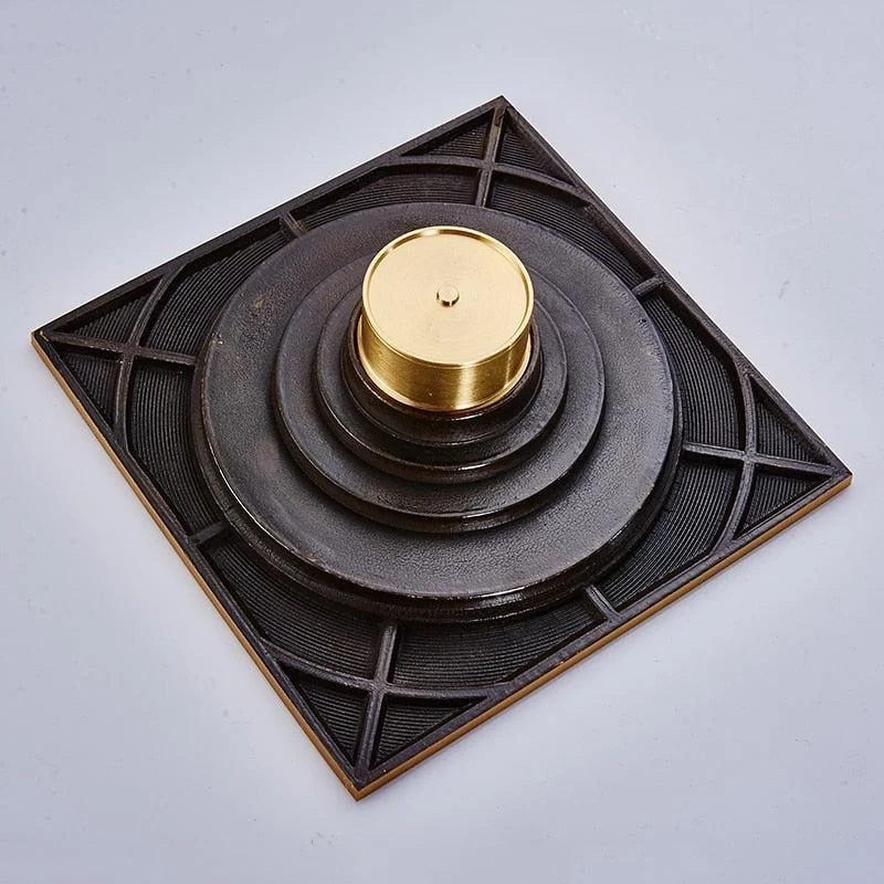 Floor Drain Bathroom Drain Square Water Drain Bathroom Accessories -Bathlova