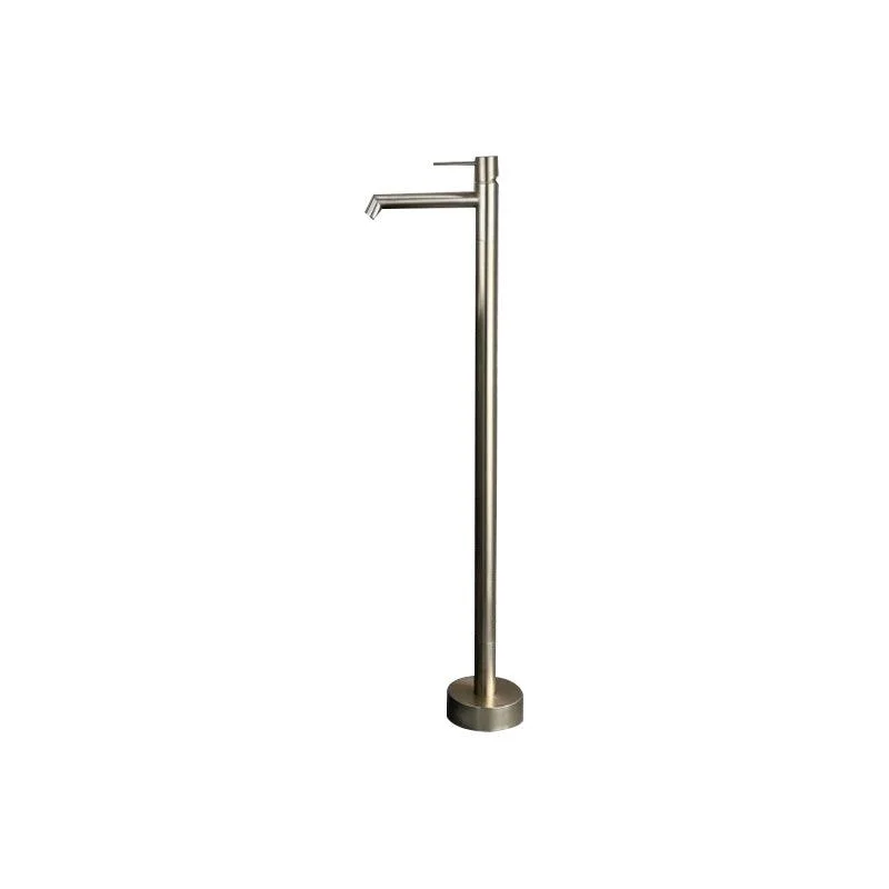 Floor Mounted Bronze Freestanding Tub Filler Single Handle Freestanding Tub Filler Trim -Bathlova