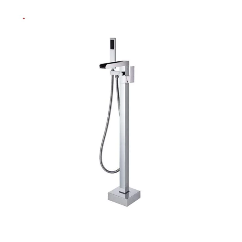 Floor Standing Bathroom Tap Handheld Shower Bathtub Tap -Bathlova