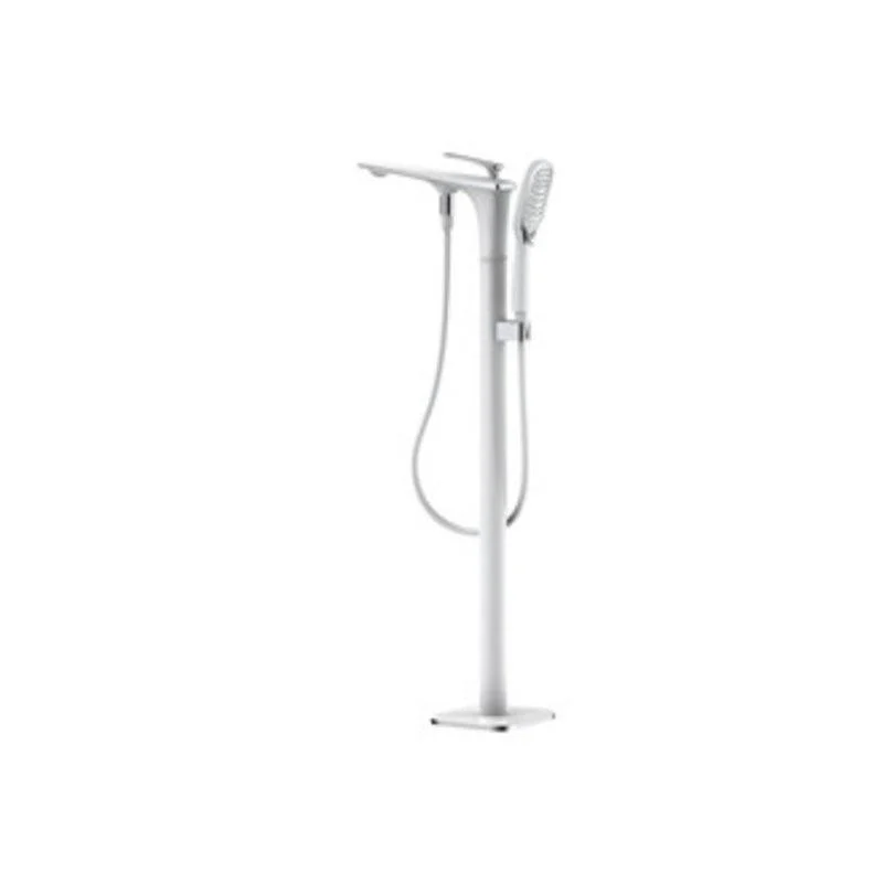 Floor Standing Bathroom Tap Handheld Shower Bathtub Tap -Bathlova