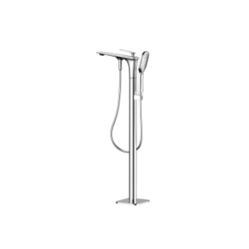 Floor Standing Bathroom Tap Handheld Shower Bathtub Tap -Bathlova