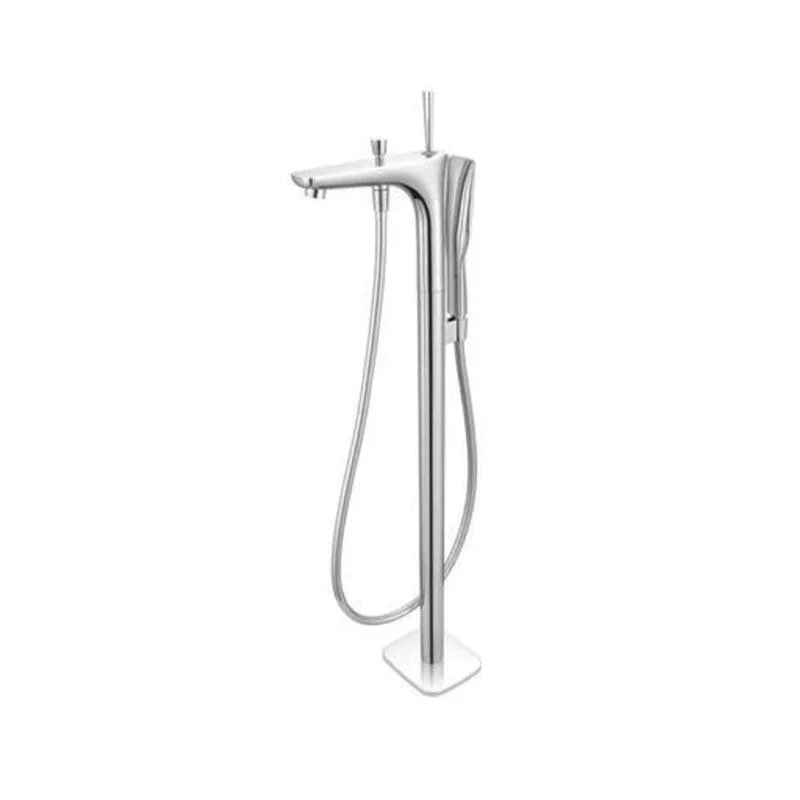 Floor Standing Bathroom Tap Handheld Shower Bathtub Tap -Bathlova