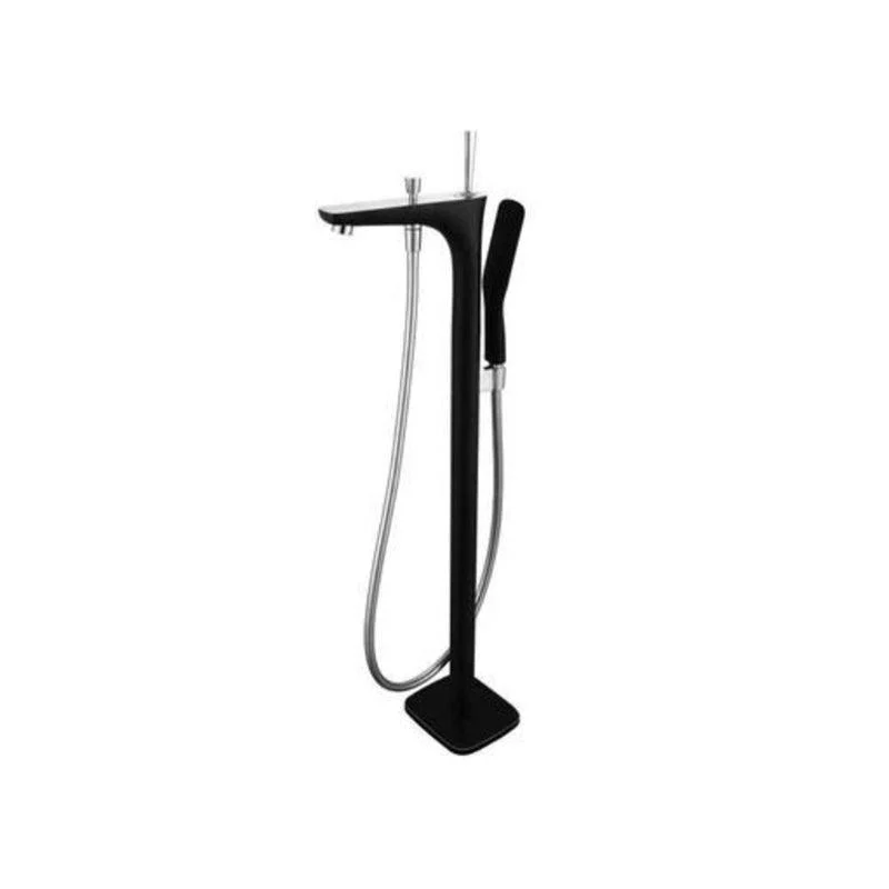 Floor Standing Bathroom Tap Handheld Shower Bathtub Tap -Bathlova