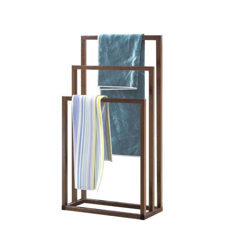 Freestanding 3-Tiers Metal Towel Rack Holder -Bathlova