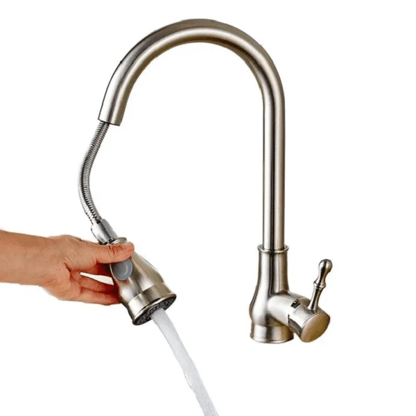 Giotto - Pull Down Kitchen Tap -Bathlova