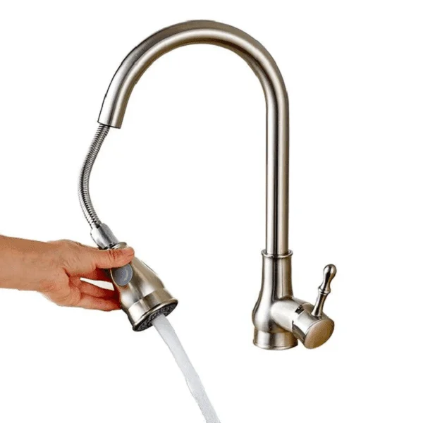 Giotto - Pull Down Kitchen Tap -Bathlova