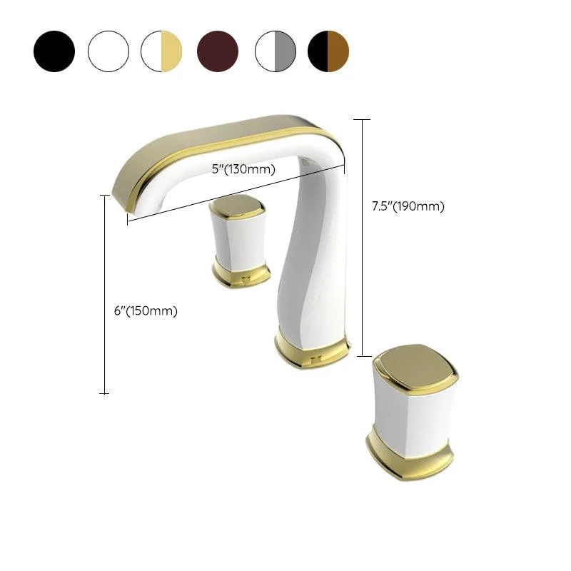 Glam Bathroom Vessel Tap Knob Handles Low Arc Vessel Tap -Bathlova