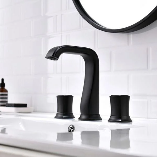 Glam Bathroom Vessel Tap Knob Handles Low Arc Vessel Tap -Bathlova