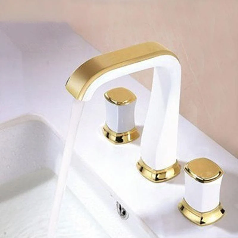 Glam Bathroom Vessel Tap Knob Handles Low Arc Vessel Tap -Bathlova