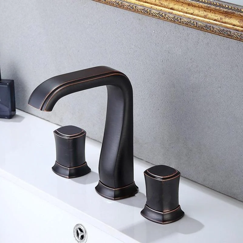 Glam Bathroom Vessel Tap Knob Handles Low Arc Vessel Tap -Bathlova