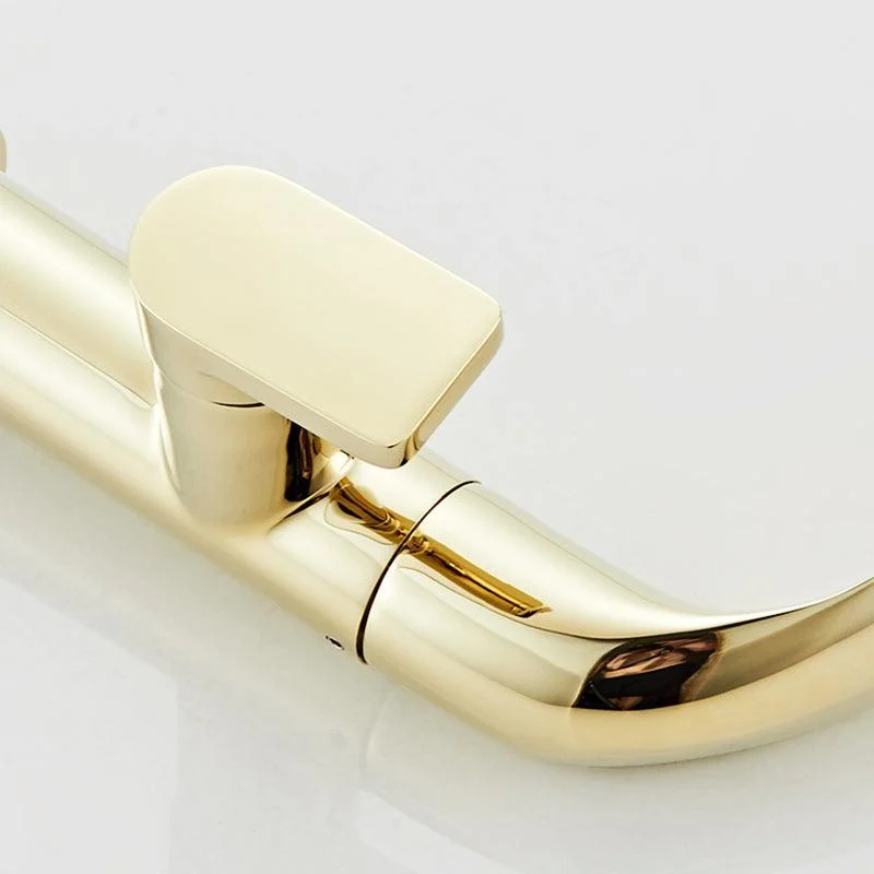 Glam Brass Bathroom Sink Tap with 1-Handle Lavatory Tap -Bathlova