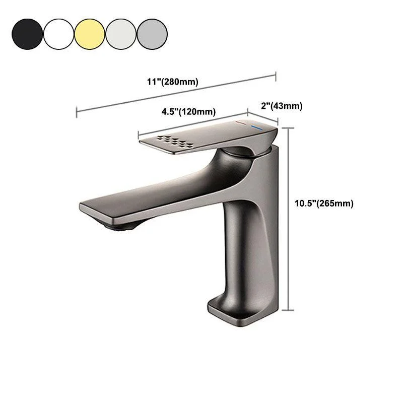 Glam Centerset Tap Pure Color Basin Lavatory Tap for Bathroom -Bathlova