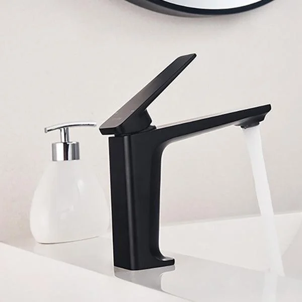 Glam Copper Vessel Tap Lever Handles Low Arc Vessel Tap for Bathroom -Bathlova