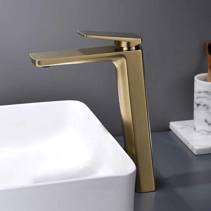 Glam Sink Tap Brass Lever Handles Vessel Sink Bathroom Tap -Bathlova