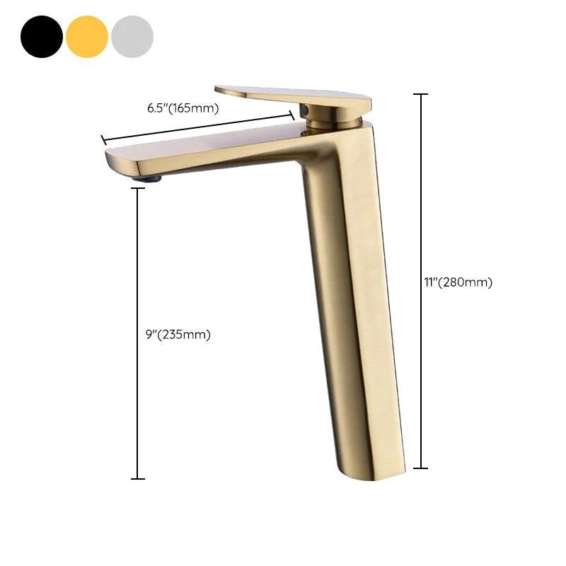 Glam Sink Tap Brass Lever Handles Vessel Sink Bathroom Tap -Bathlova