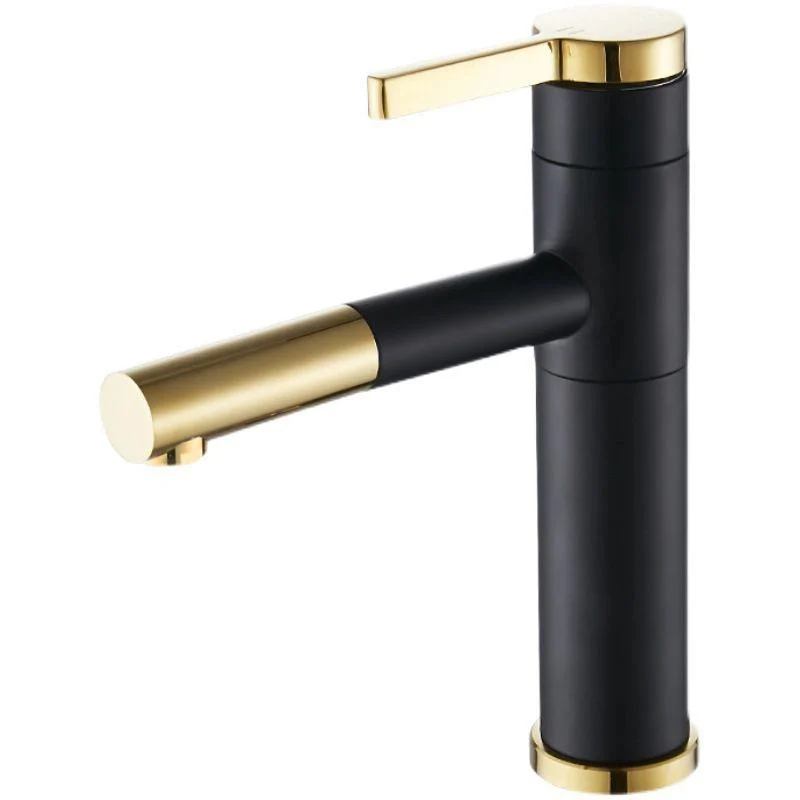 Glam Sink Tap Single Lever Handle Tap with Swivel Spout -Bathlova