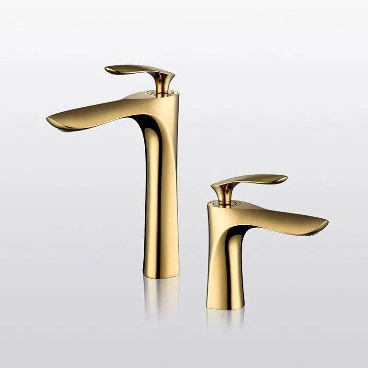 Glam Style Tap One Lever Handle Vessel Sink Bathroom Tap -Bathlova