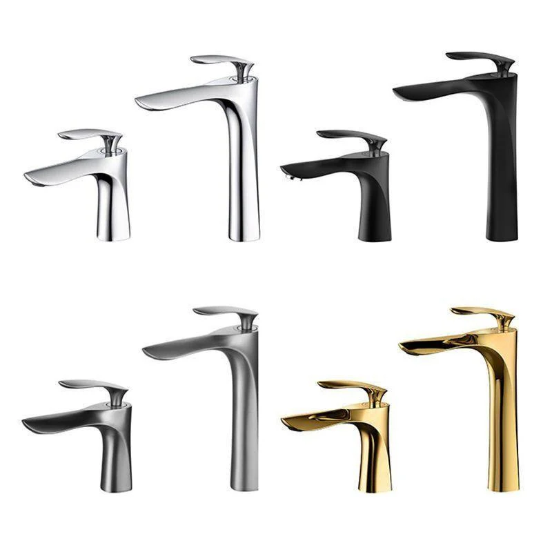 Glam Style Tap One Lever Handle Vessel Sink Bathroom Tap -Bathlova