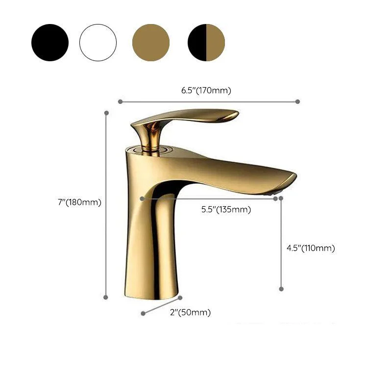 Glam Style Tap One Lever Handle Vessel Sink Bathroom Tap -Bathlova