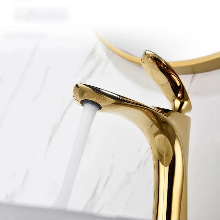 Glam Style Tap One Lever Handle Vessel Sink Bathroom Tap -Bathlova