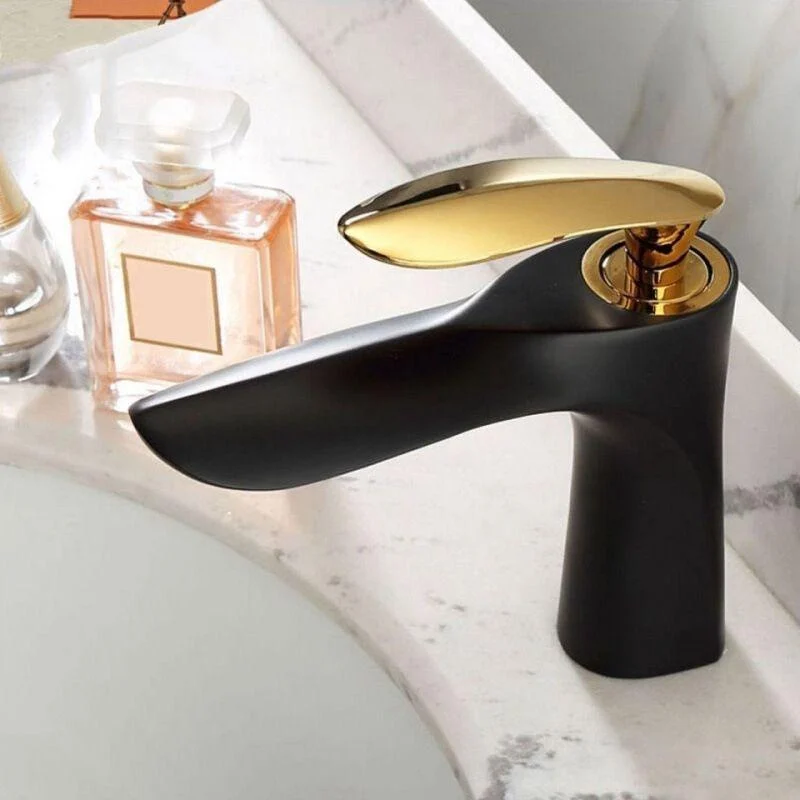 Glam Style Tap One Lever Handle Vessel Sink Bathroom Tap -Bathlova