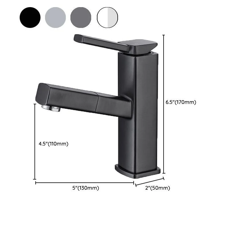 Glam Style Tap Single Handle Centerset Tap with Swivel Spout -Bathlova