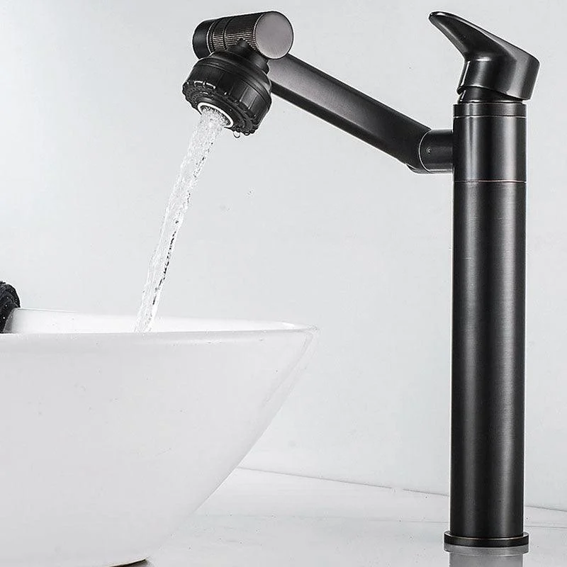 Glam Style Tap Single Handle Vessel Sink Bathroom Tap with Waterfall Spout -Bathlova