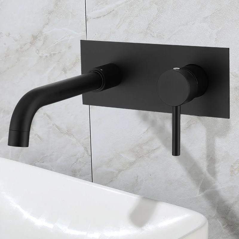 Glam Style Tap Single Handle Wall Mounted Tap for Bathroom -Bathlova