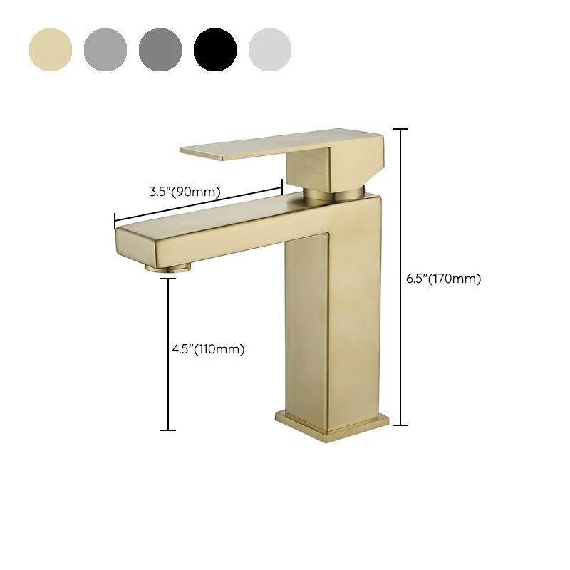 Glam Style Tap Single Lever Handle Vessel Sink Bathroom Tap -Bathlova