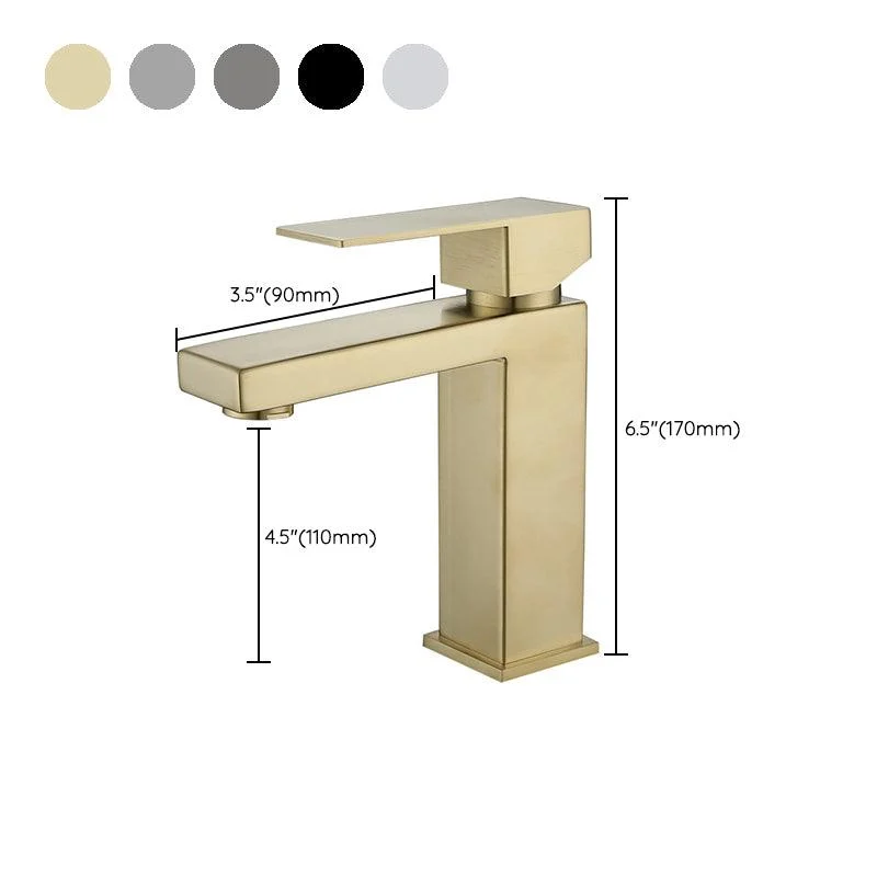 Glam Style Tap Single Lever Handle Vessel Sink Bathroom Tap -Bathlova