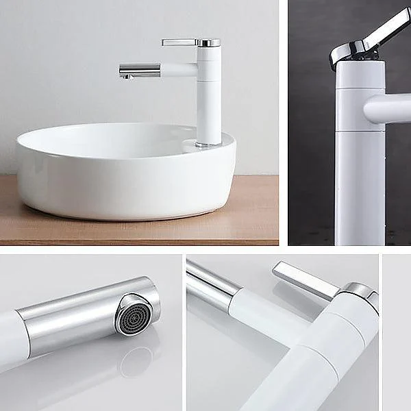 Glam Style Tap Single Lever Handle Vessel Sink Tap for Bathroom -Bathlova