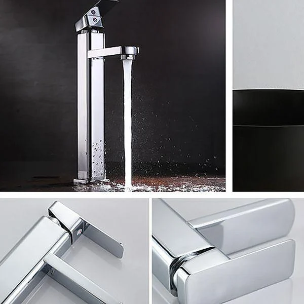 Glam Style Tap Single Lever Handle Vessel Sink Tap for Bathroom -Bathlova