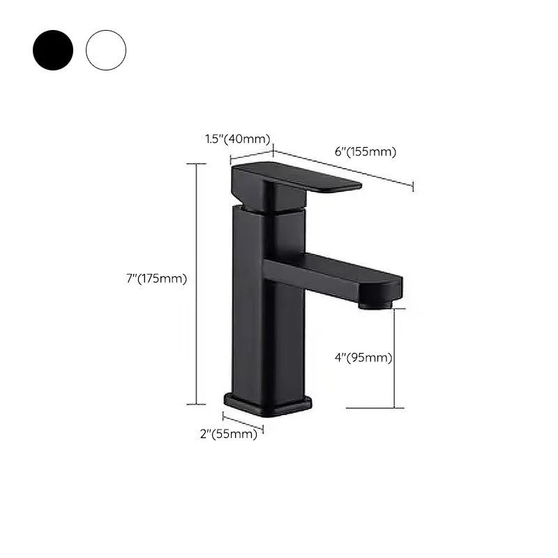 Glam Style Tap Single Lever Handle Vessel Sink Tap for Bathroom -Bathlova