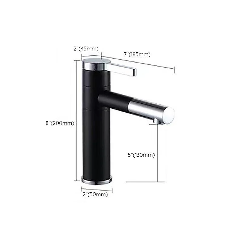 Glam Style Tap Single Lever Handle Vessel Sink Tap for Bathroom -Bathlova