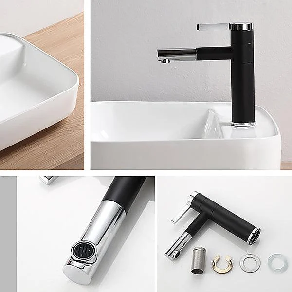 Glam Style Tap Single Lever Handle Vessel Sink Tap for Bathroom -Bathlova