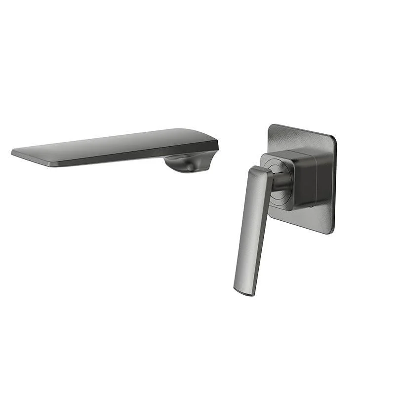 Glam Style Tap Wall Mounted Bathroom Tap with Single Lever Handle -Bathlova