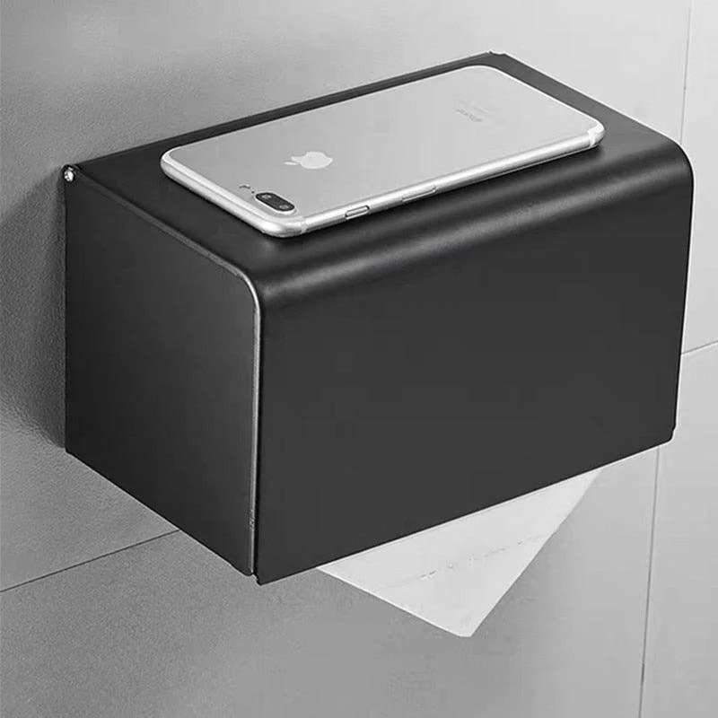 Gold Stainless Steel Bathroom Accessory Roll Paper Toilet Tissue Box -Bathlova