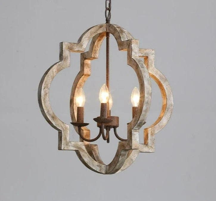 Hadwin - Rustic Wood Pendant Lights -Bathlova