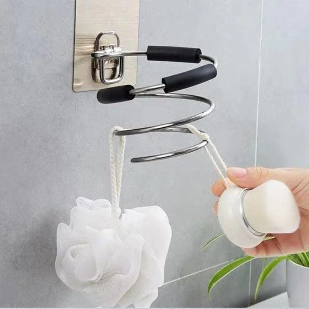 Hair Dryer Holder Rack Styling Storage Straighteners Organizer -Bathlova