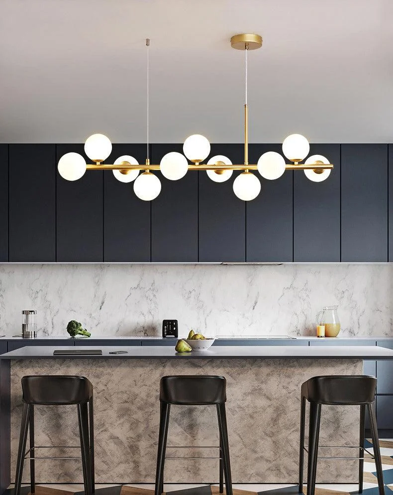 Hampton - Modern Horizontal Chandelier -Bathlova