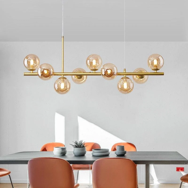 Hampton - Modern Horizontal Chandelier -Bathlova