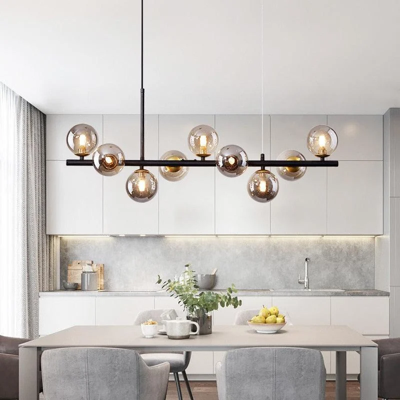 Hampton - Modern Horizontal Chandelier -Bathlova