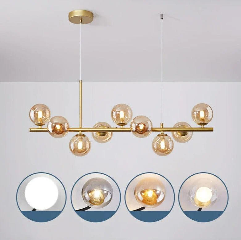 Hampton - Modern Horizontal Chandelier -Bathlova